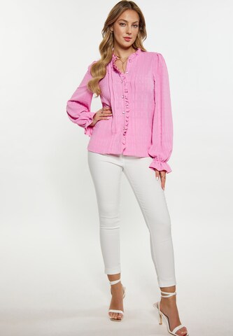 faina - Blusa em rosa