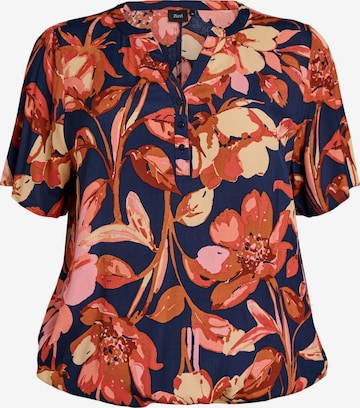 mėlyna Zizzi Palaidinė 'VBELLA': priekis