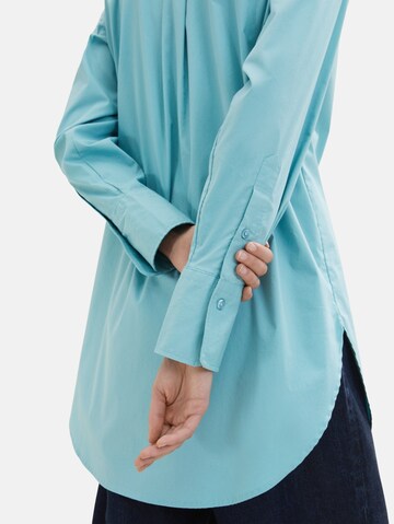 TOM TAILOR DENIM Blouse in Blauw