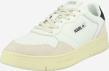 Sneaker bassa di Karl Lagerfeld in bianco: frontale