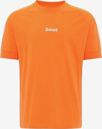 Antioch T-Shirt en orange / blanc, Vue avec produit