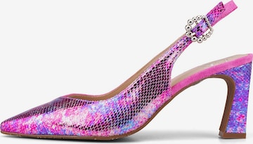 Floris van Bommel Pumps 'Giuli 06' in Pink: Vorderseite