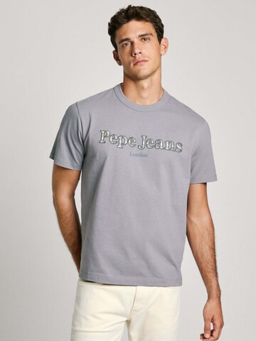 Maglietta 'Danny' di Pepe Jeans in grigio: frontale