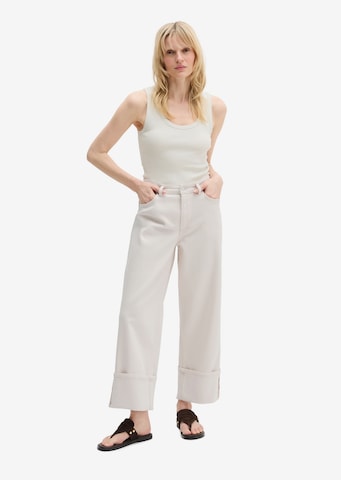 Marc O'Polo Loosefit Jeans in Weiß: Vorderseite