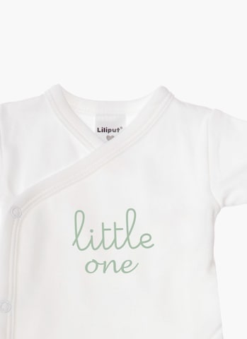 LILIPUT Wickelbody, kurzarm (2er Pack) weiß "little one / mini me" in Weiß