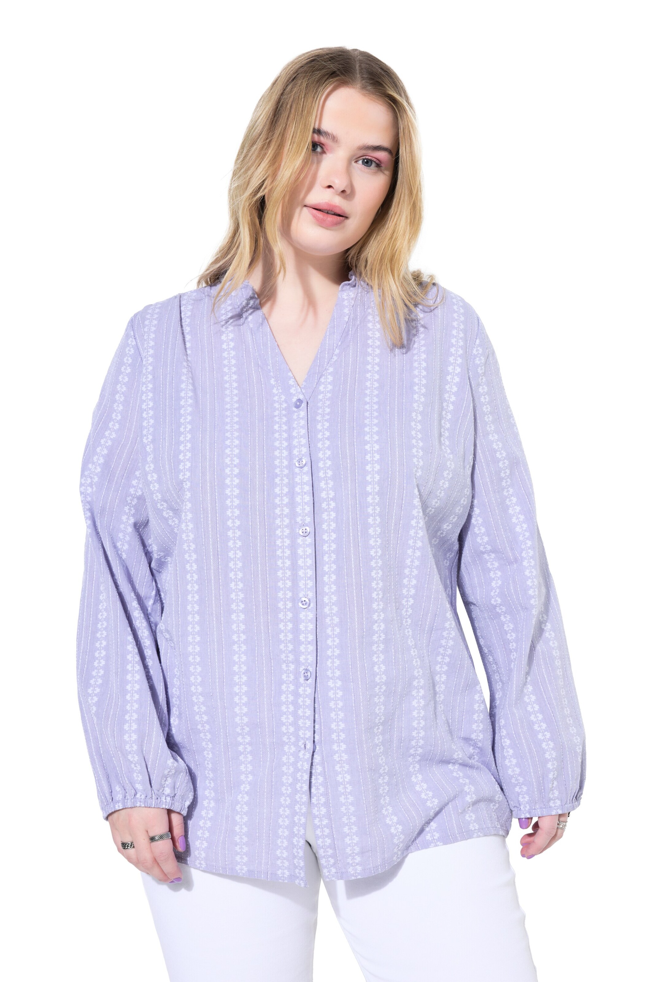 Studio Untold Bluse in Lila: Vorderseite