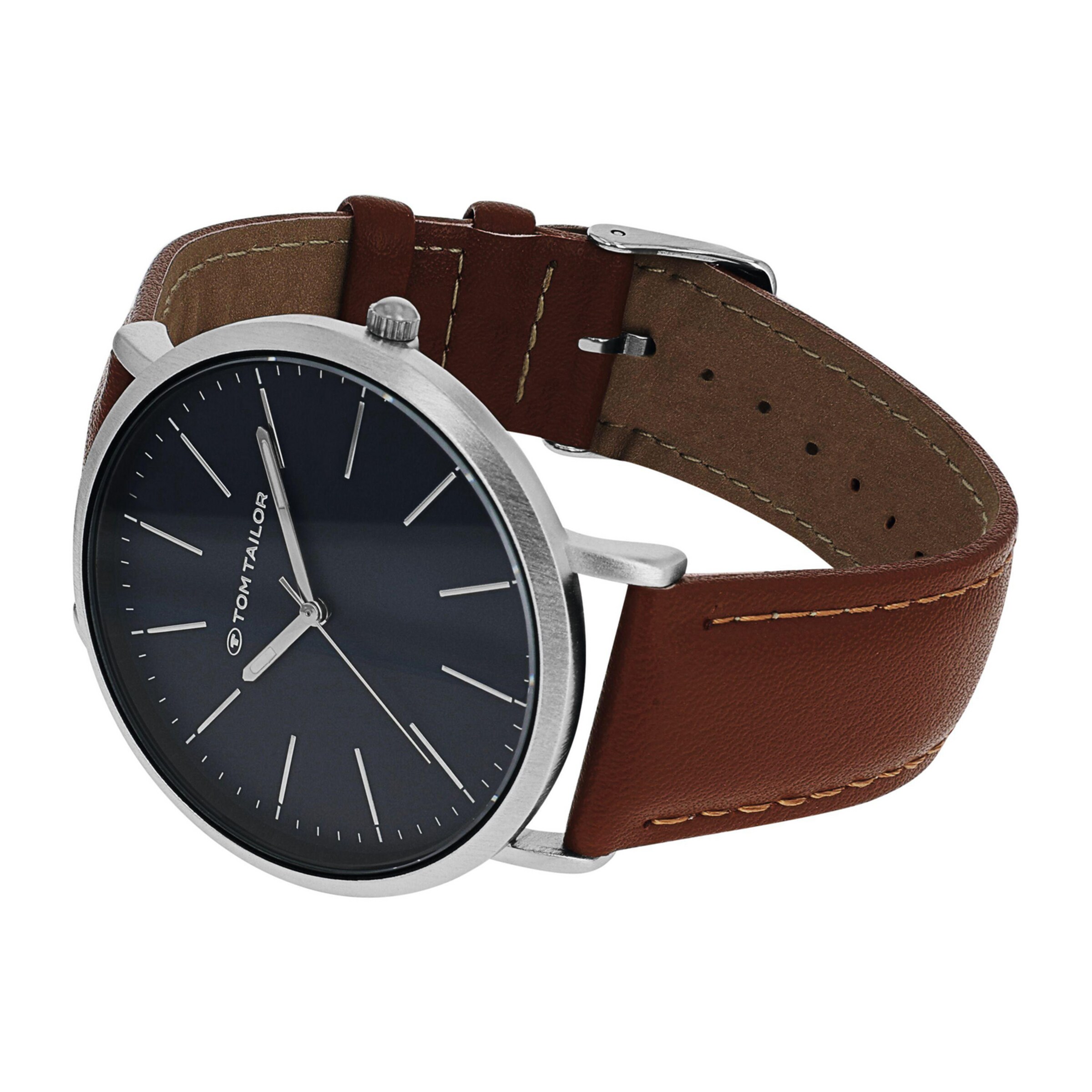 TOM TAILOR Uhr in Schwarz