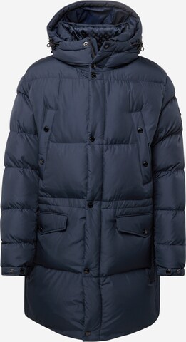 Manteau d’hiver 'Condolo' BOSS en bleu : devant