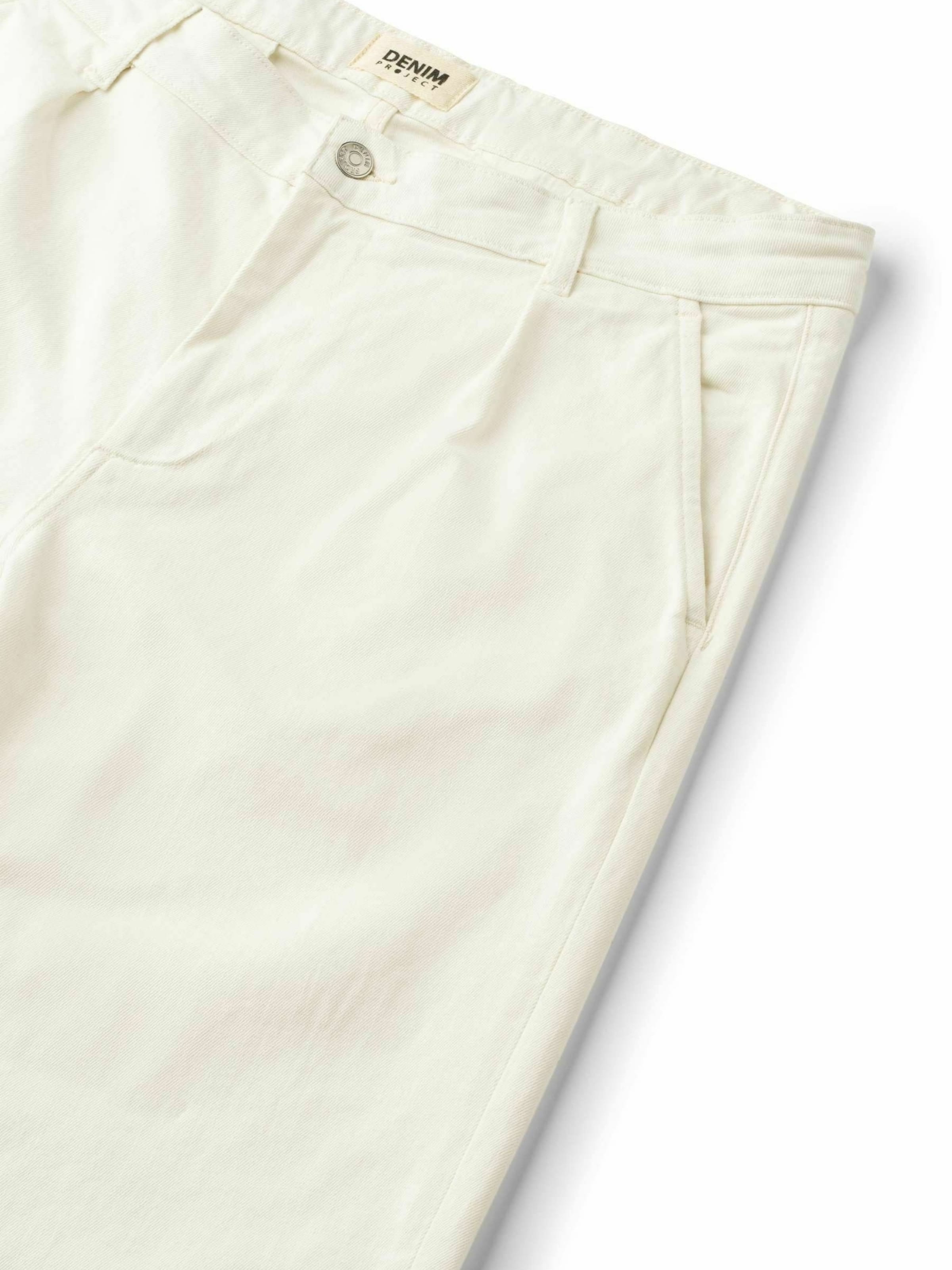 Denim Project Regular Farkut ' DPChino ' värissä valkoinen