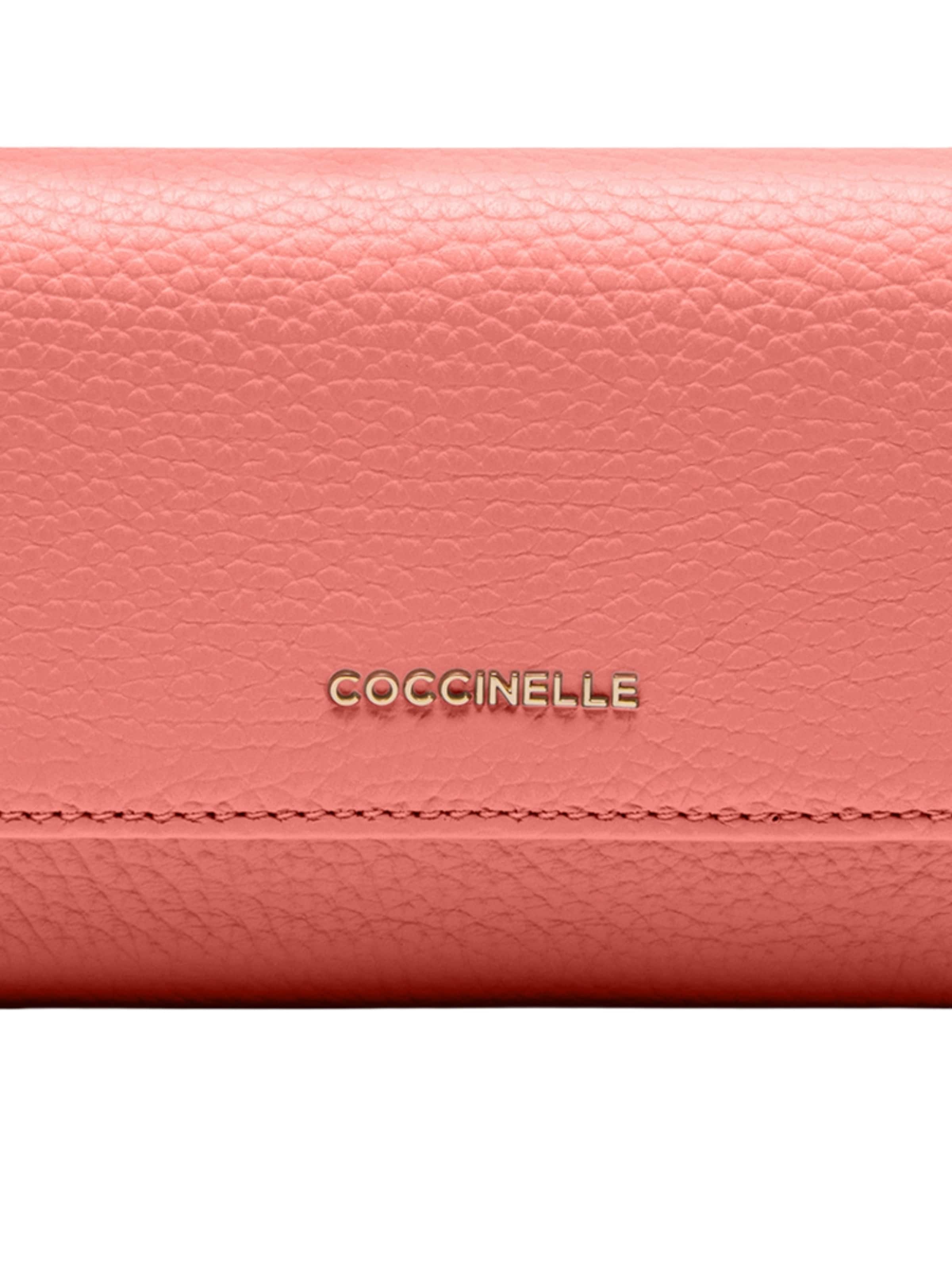 Portamonete 'COCCINELLE METALLIC' di Coccinelle in rosa