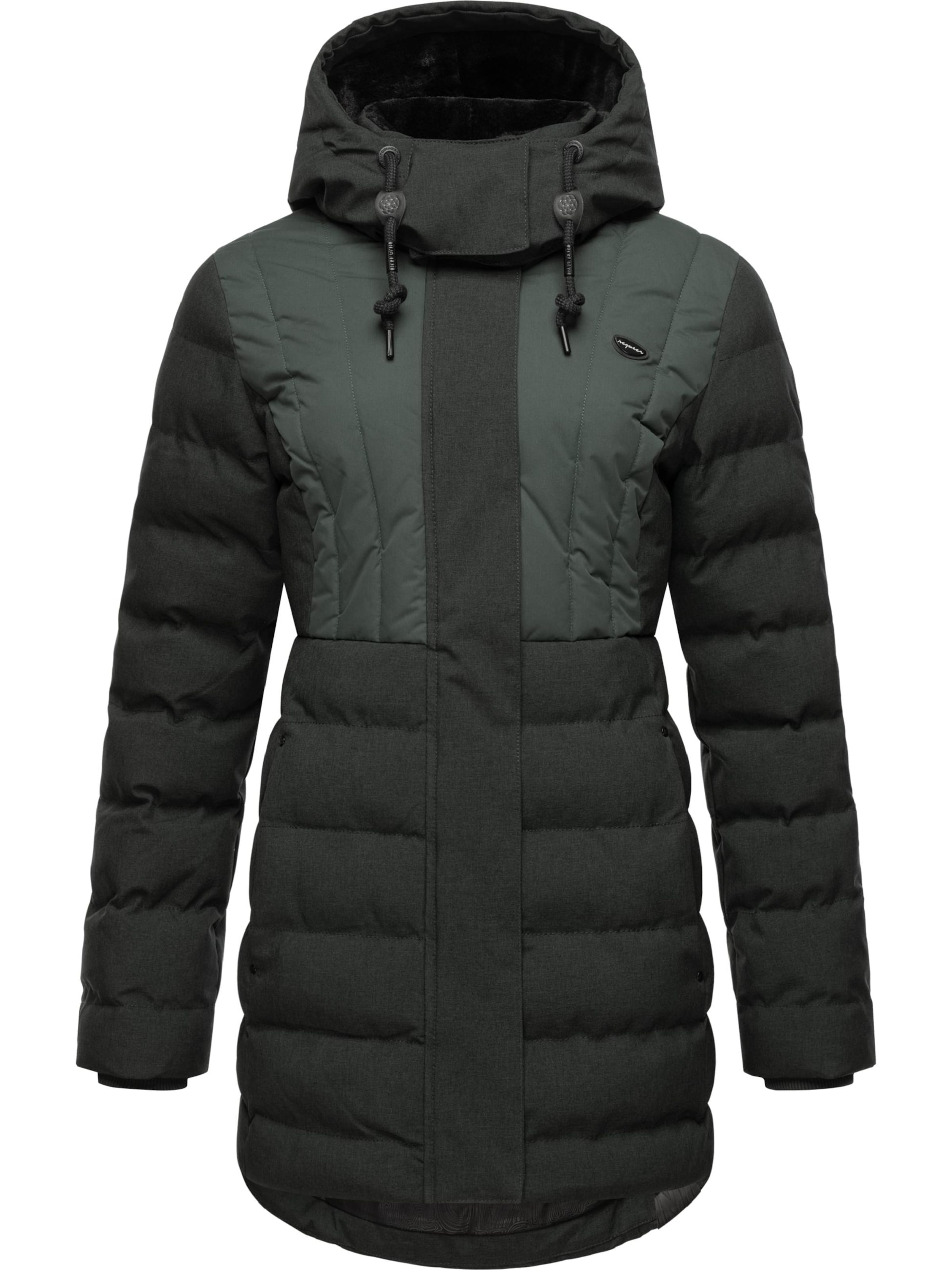 Ragwear Χειμερινό παρκά 'Ashanta' σε πράσινο: μπροστά