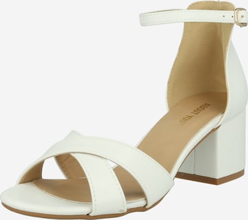 ABOUT YOU Sandals 'Dina' in White: front