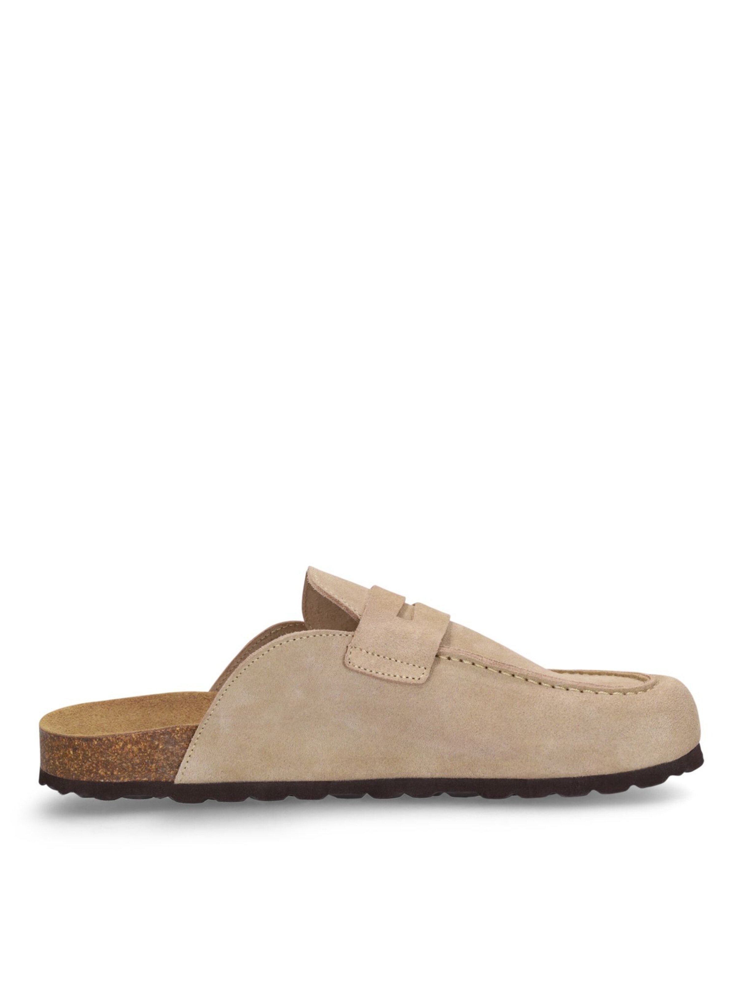 MANFIELD Mules in Beige