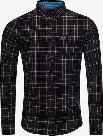 Superdry Button Up Shirt 'Heritage' in Mixed colors: front