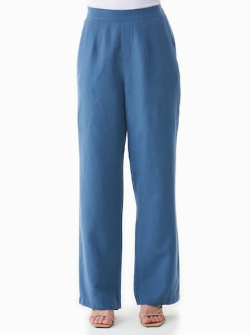 Organication Wide Leg Hose in Blau: Vorderseite