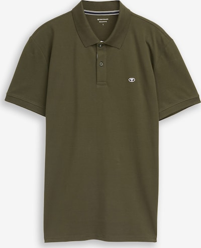 TOM TAILOR Paita värissä tummanvihreä / valkoinen, Tuotenäkymä