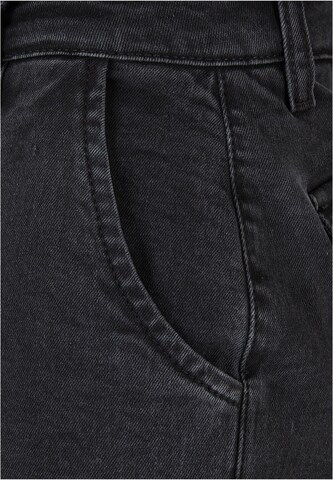 Urban Classics Laiad sääred Klapptaskutega teksapüksid, värv must
