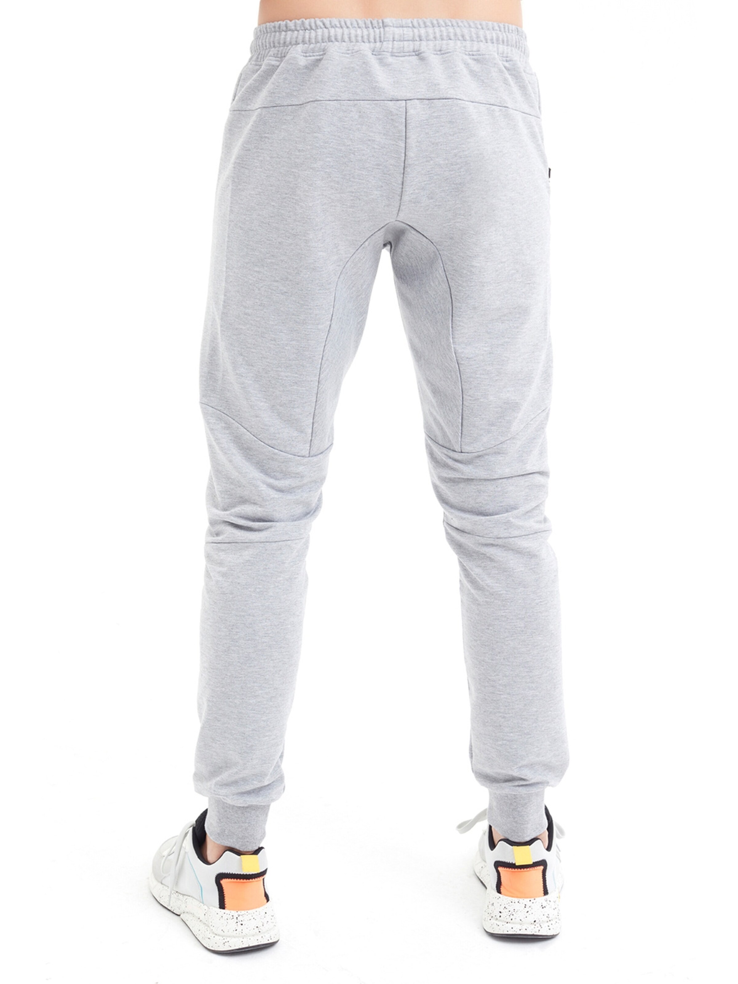 Tapered Pantaloni sport 'BARO' de la SCR. pe gri