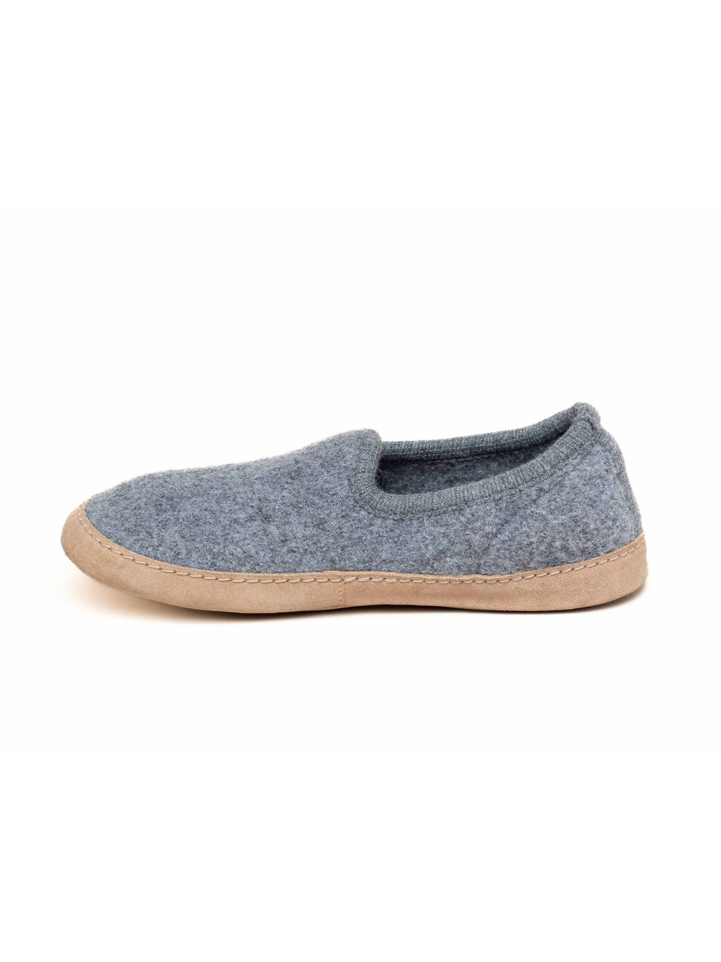 Gottstein Slippers 'Walkpantoffel Cheyenne' in Grey