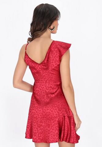faina - Vestido en rojo