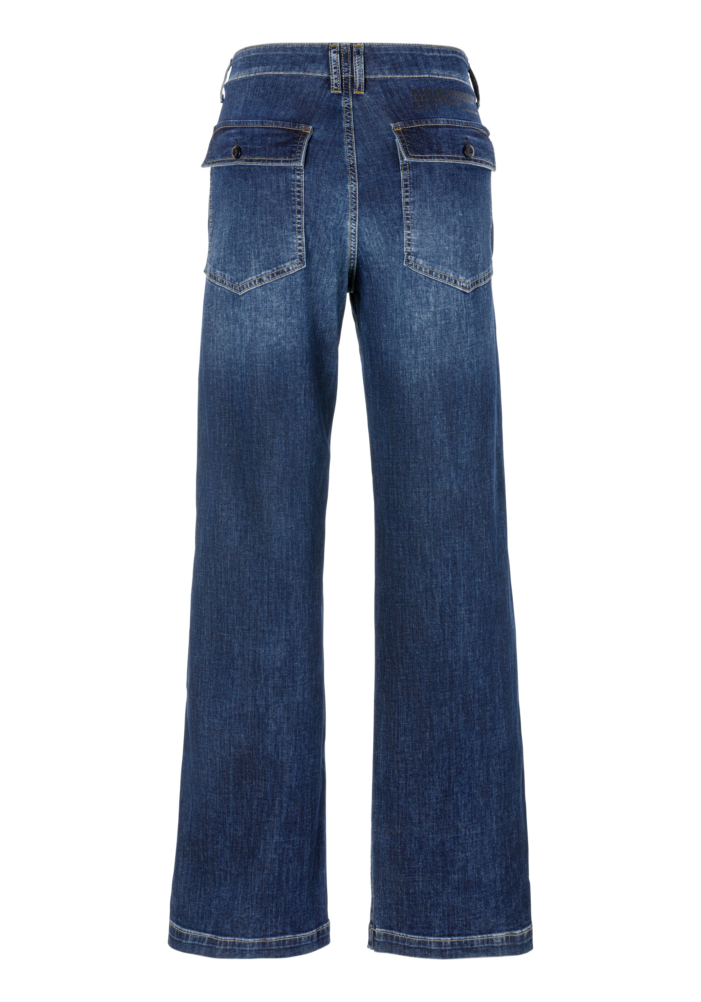 Herrlicher Wide Leg Jeans in Blau