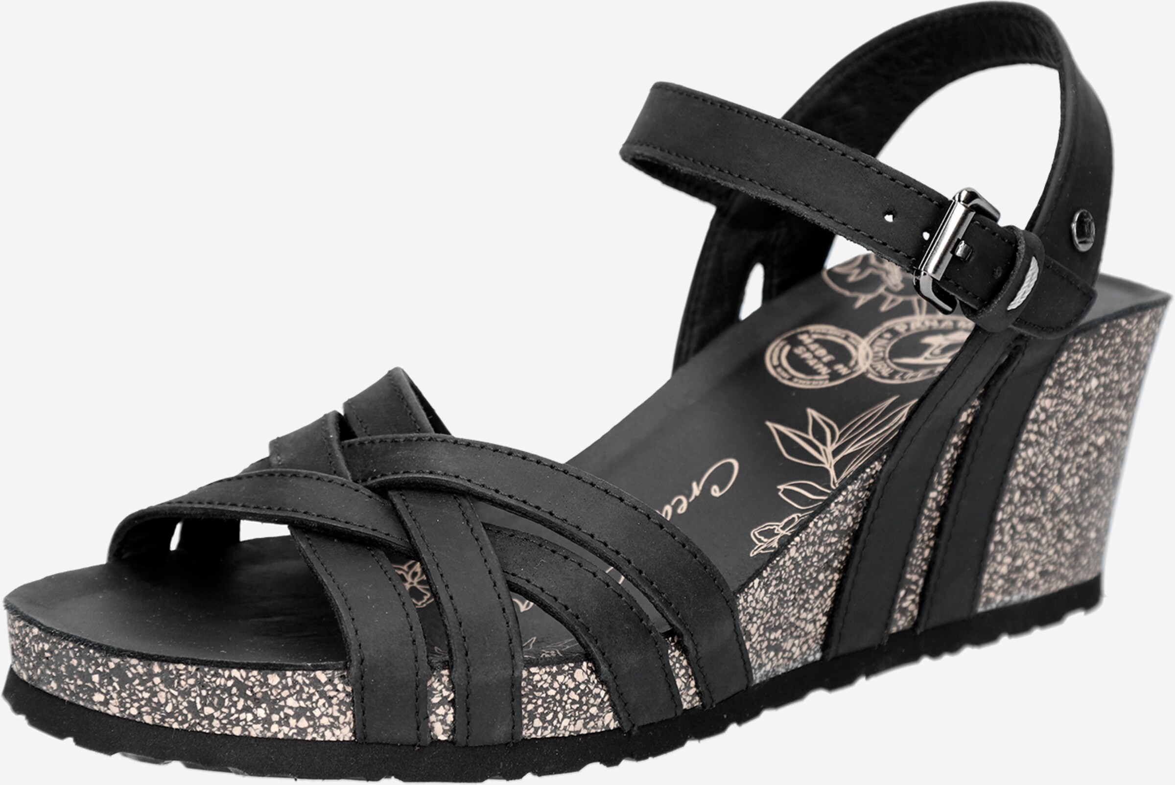 PANAMA JACK Sandalen met riem Vera in Zwart ABOUT YOU