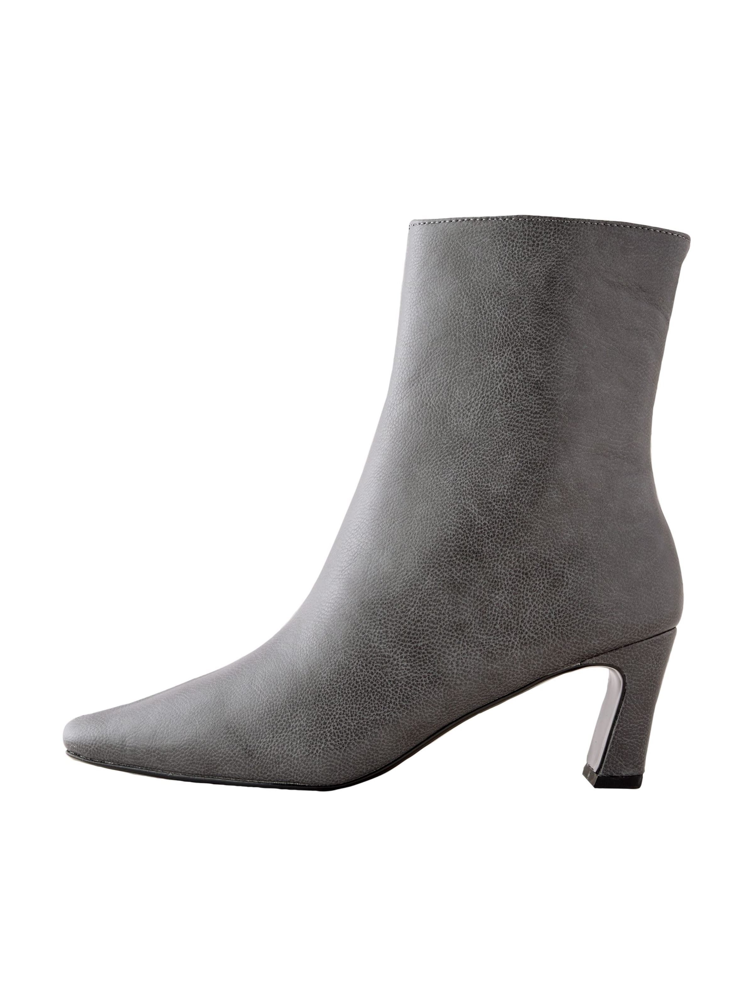 Next Ankle Boots in Grey: front