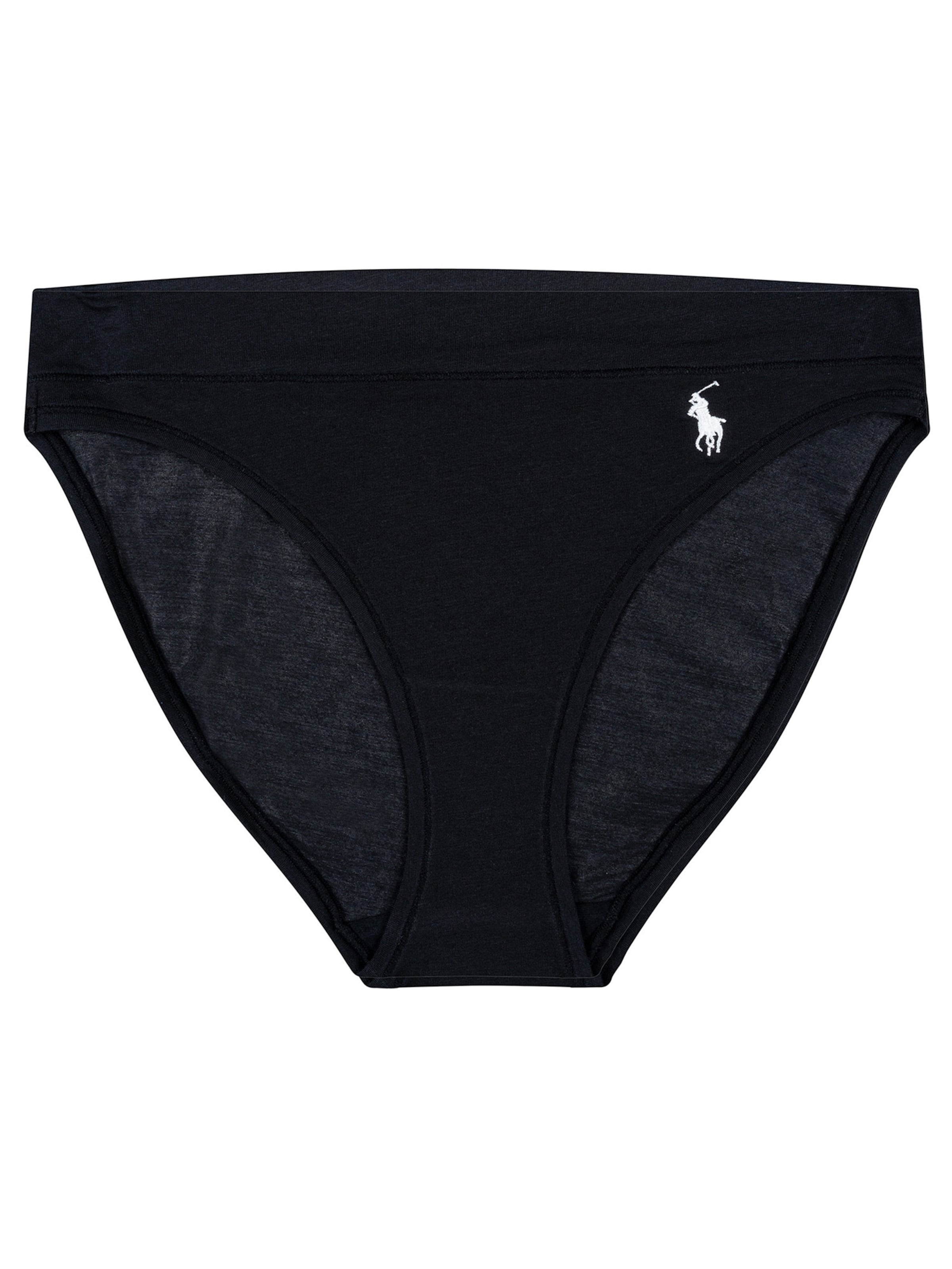 Polo Ralph Lauren Slip ' Club Cotton ' in Zwart: voorkant