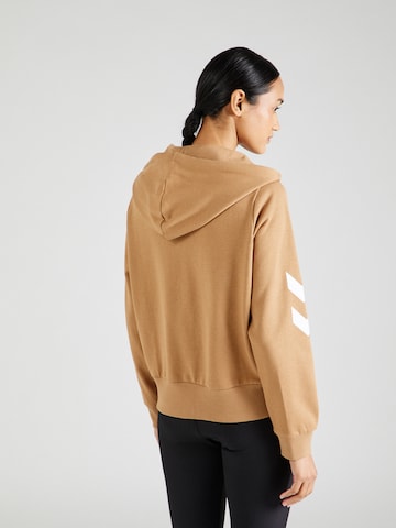 Hummel Sportsweatjacke 'Legacy' in Beige