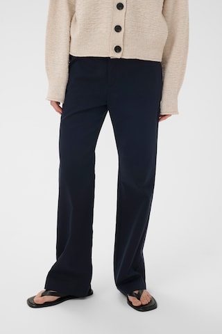 Bootcut Pantalon 'DiazIW' InWear en bleu : devant
