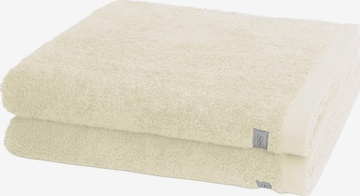 ROSS Handdoek 'Sinfonie' in Beige: voorkant