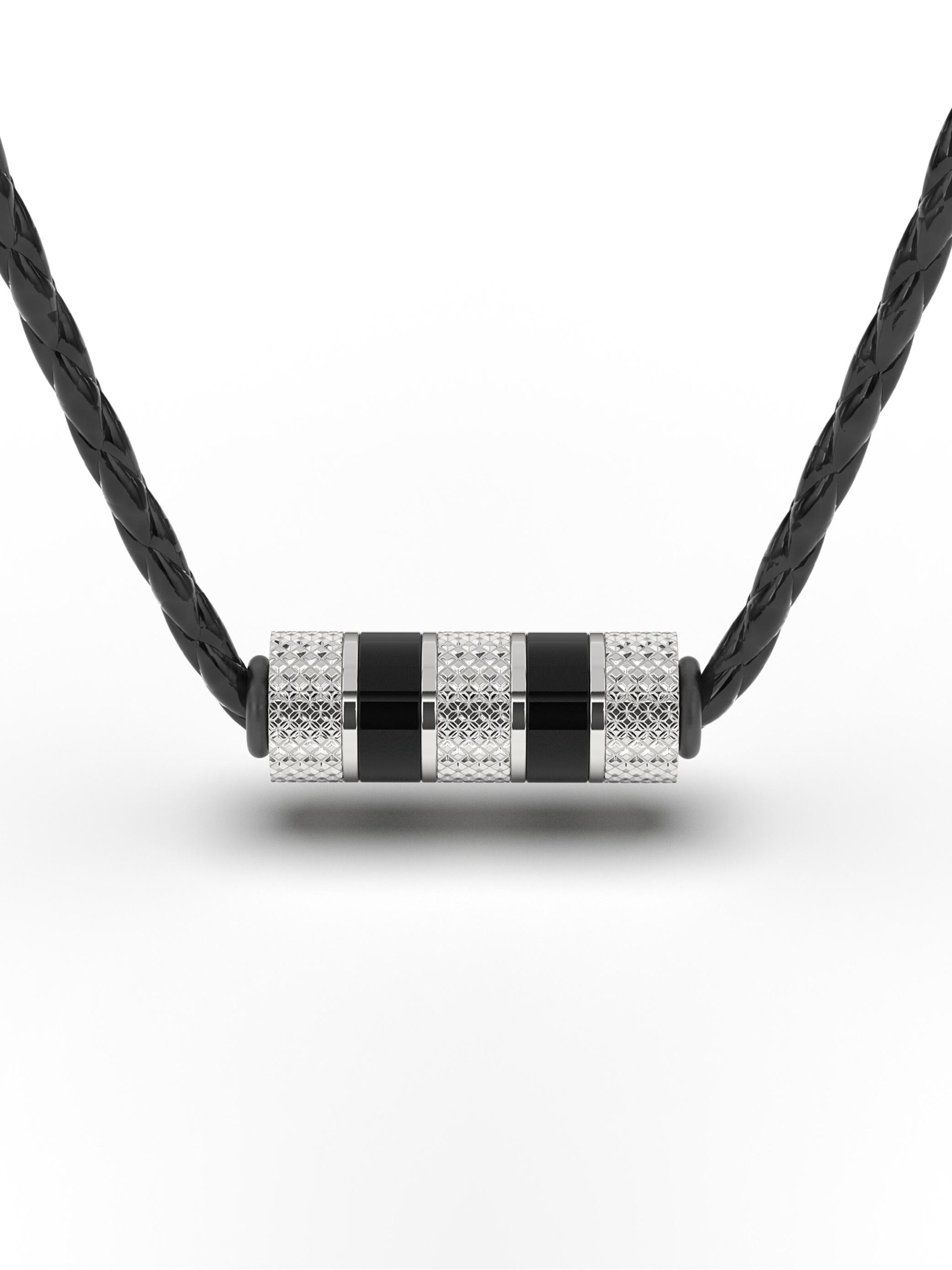 Chaîne 'Solid' SERASAR en argent : devant