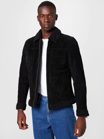 FREAKY NATION Between-season jacket 'Working Day-FN' in Black: front