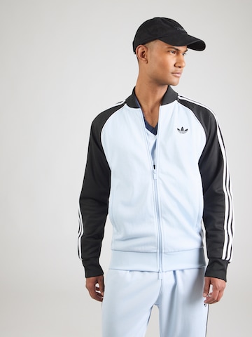 ADIDAS ORIGINALS Кофта на молнии 'Stokha' в Синий: спереди