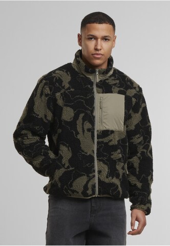 Urban Classics Fleece jas in Gemengde kleuren: voorkant