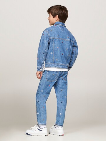 TOMMY HILFIGER Tussenjas in Blauw