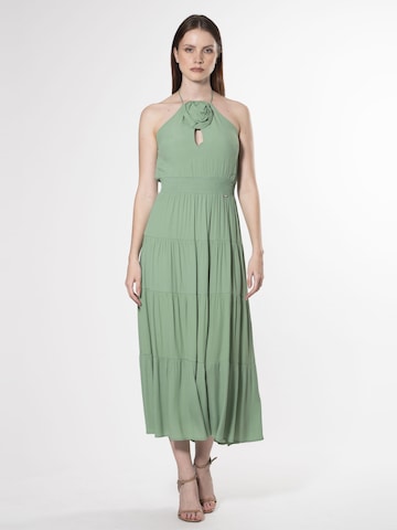 Robe d’été Influencer en vert : devant