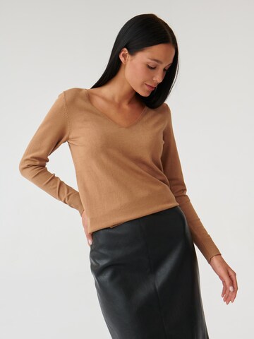 TATUUM Sweater 'TESSA' in Beige: front