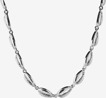 PIECES Necklace 'Velly' in Silver: front