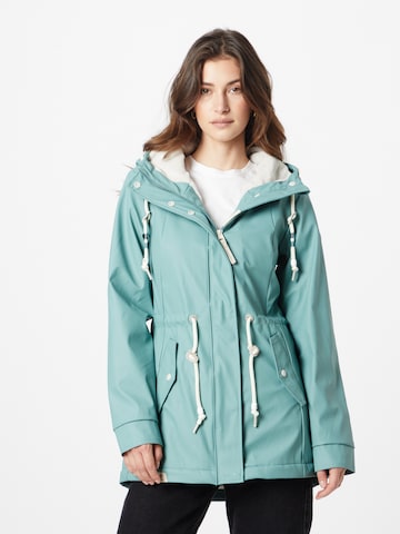 Ragwear Between-Seasons Parka 'MONADIS RAINY' in Blue: front