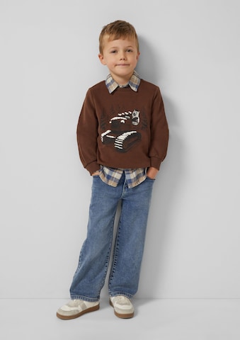 Sweat s.Oliver en marron : devant