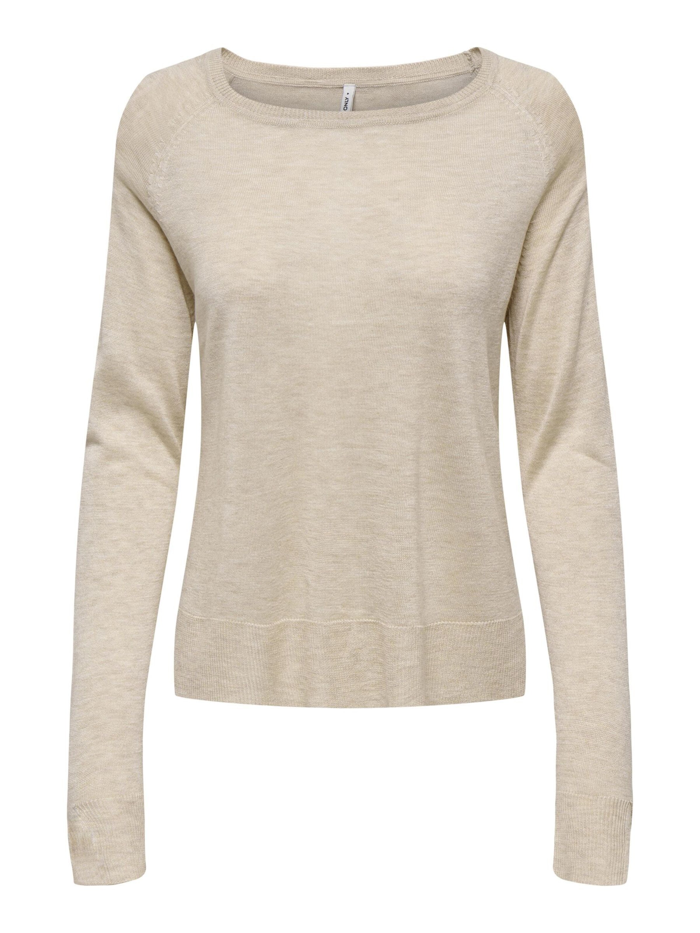 ONLY Pullover in Beige: Vorderseite