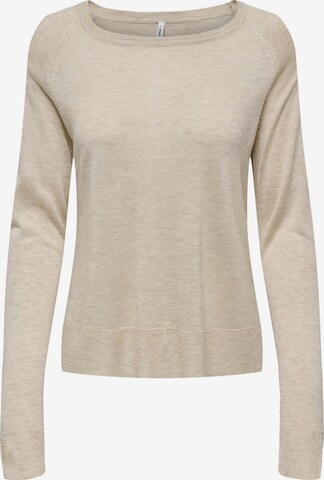 ONLY Pullover in Beige: Vorderseite