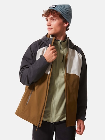 THE NORTH FACE Regular Fit Jacke 'Stratos' in Grün