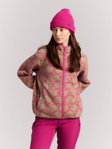 PROTEST Fleece jas 'PRTWiba' in Lila