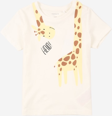 NAME IT Тениска 'NBMHOS' в сиво: отпред