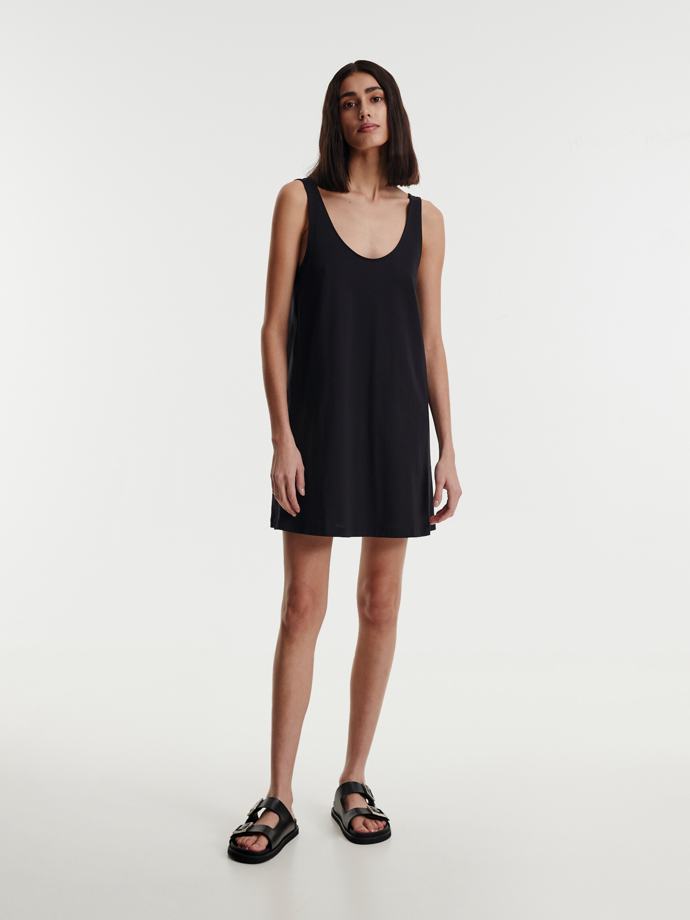 Frauen Kleider EDITED Kleid 'Mona' in Schwarz - JZ39024 Frauen Kleider EDITED Kleid 'Mona' in Schwarz - JZ39024