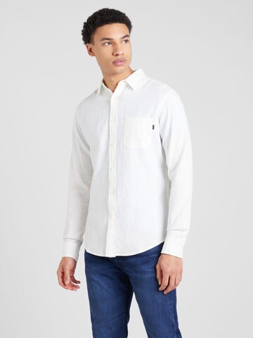 Dockers - Ajuste regular Camisa en blanco: frente