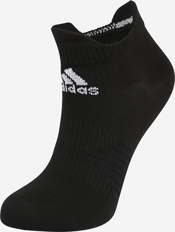 ADIDAS PERFORMANCE Sports socks in Black: front