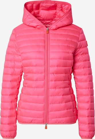 SAVE THE DUCK Демисезонная куртка 'KYLA' в Ярко-розовый: спереди